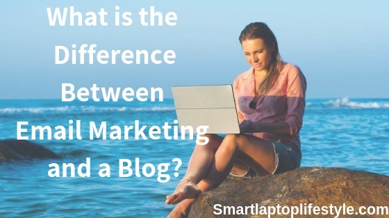What is the difference between email marketing and a blog